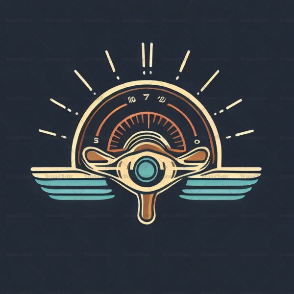 Abstraktes Retro